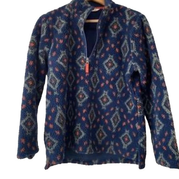 Patterned Fleece Jacket - Picture 1 of 3